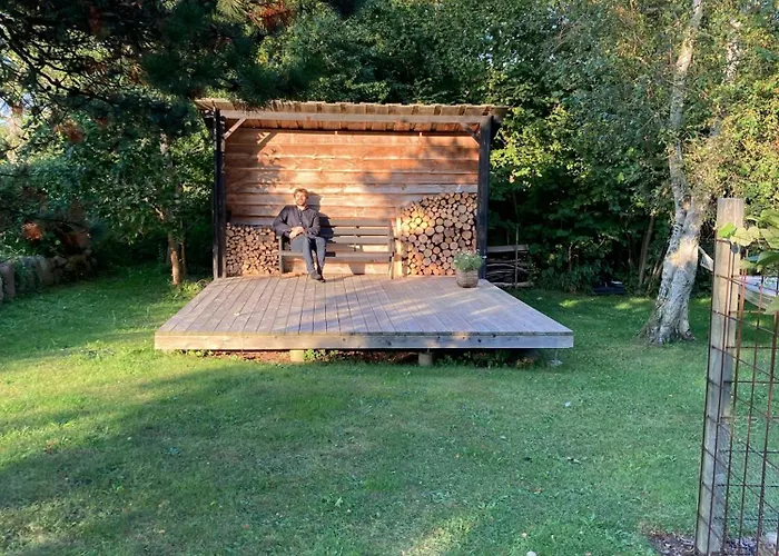 Lovely Summerhouse Surrounded By The Forest Feriehus
